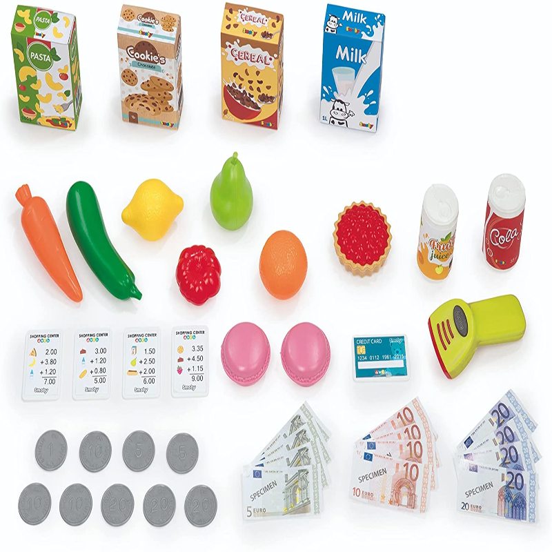 Smoby supermarket - Marchande pour enfants avec 42 accessoires - dès 3 ans