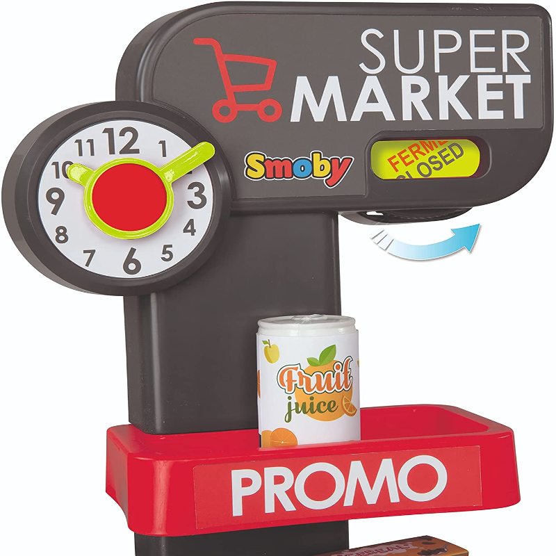 Smoby - Supermarket - Marchande pour Enfant - Chariot de Course Inc