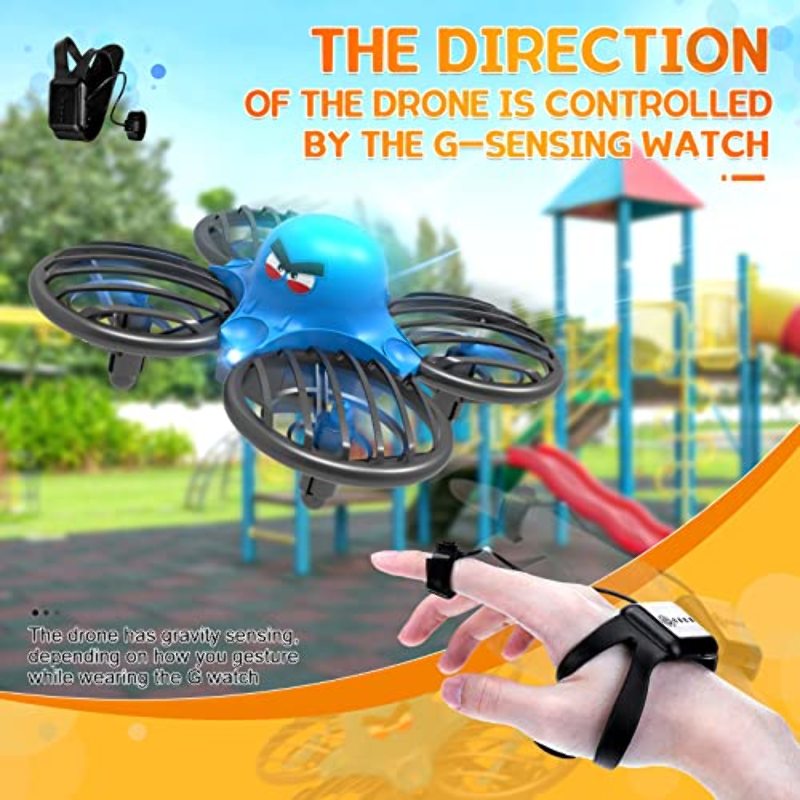 HOWMOURZ Drone Enfant Mini Drone telecommande UFO Jouet avec