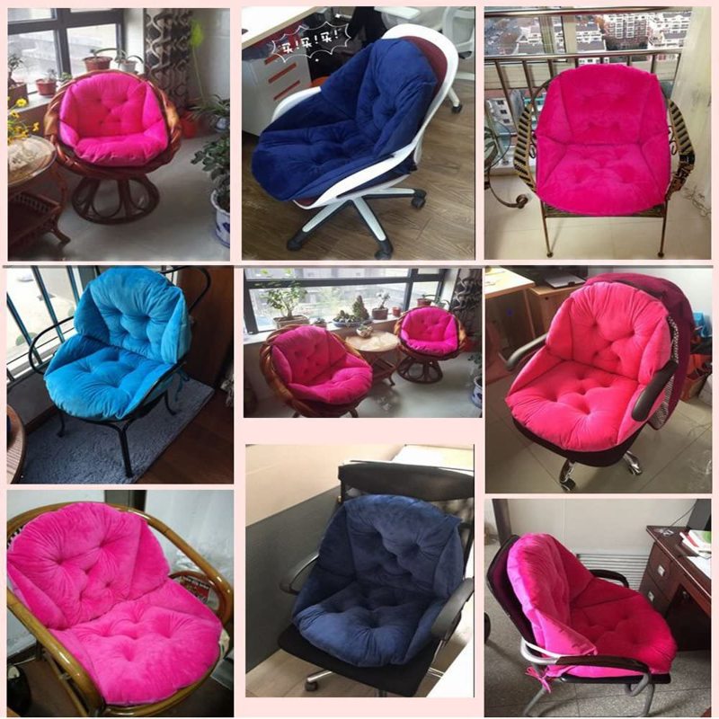 Coussins de fauteuil en rotin 1pièce, Coussin d'assise 56x52x7+56x50  violet clair, Coussins De Chaise D'intérieur, Oreiller en rotin