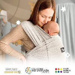 Une écharpe de portage facile à enfiler, réglable, unisex - Porte-bébé  multifonctionnel pour les bébés jusqu'à 10 kg - Écharpe de po - Cdiscount  Puériculture & Eveil bébé