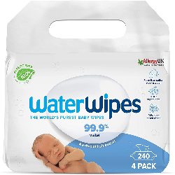 WaterWipes Lingettes Pour Bébés - 9x60 (540 Pièces)